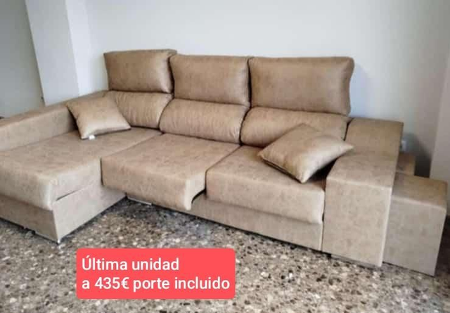 Sofá chaiselonge de 265