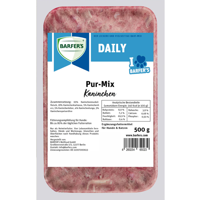 Pur-Mix Kaninchen 500g