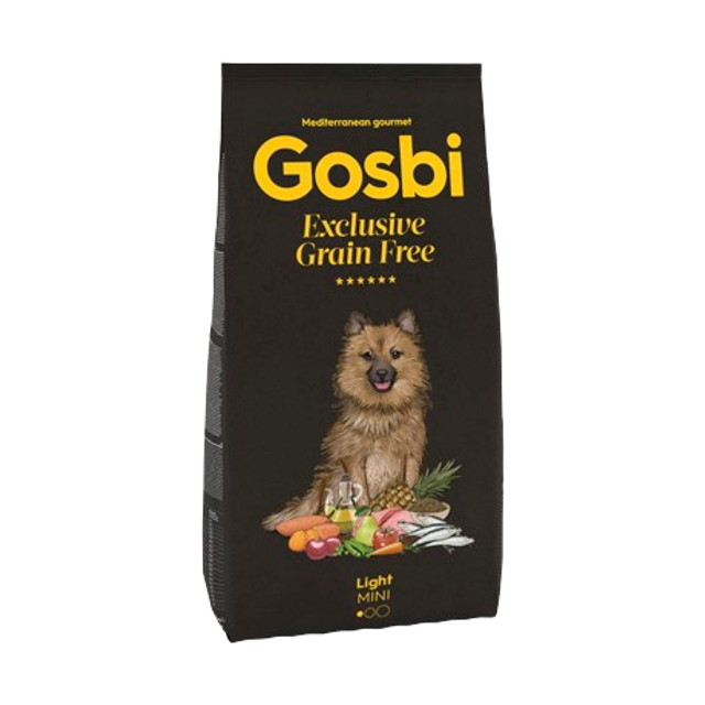 Croquettes Gosbi Exclusive Grain Free Light Mini 2Kg