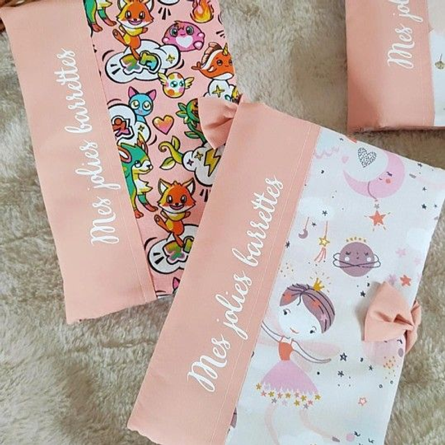 Pochettes à barrettes 