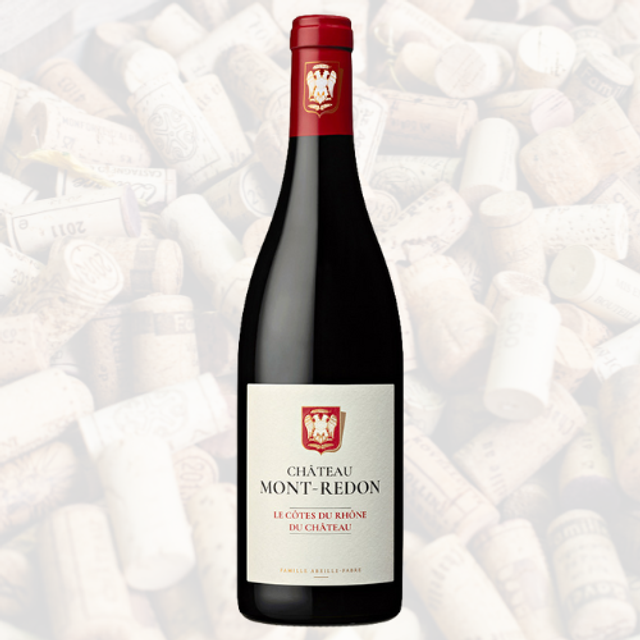 Vin rouge, Chateau Mont Redon, Côtes du Rhône