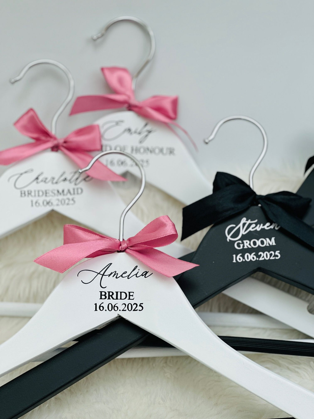 Personalised Wedding Hangers