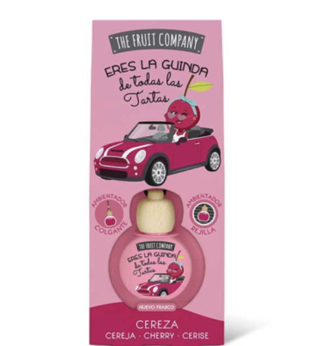 Parfum de voiture THE FRUIT COMPAGNY CERISE 