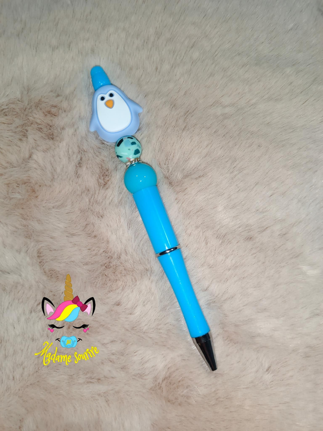 Stylo avec recharge Pingouin