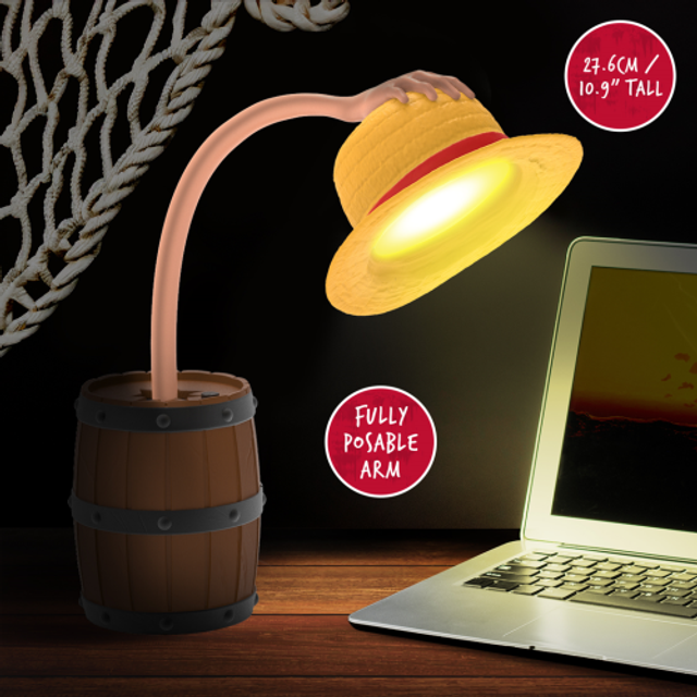 ONE PIECE NETFLIX - Hat - Desk Lamp 10,6inch