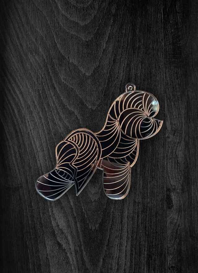 Acryl - Bichon Bronze