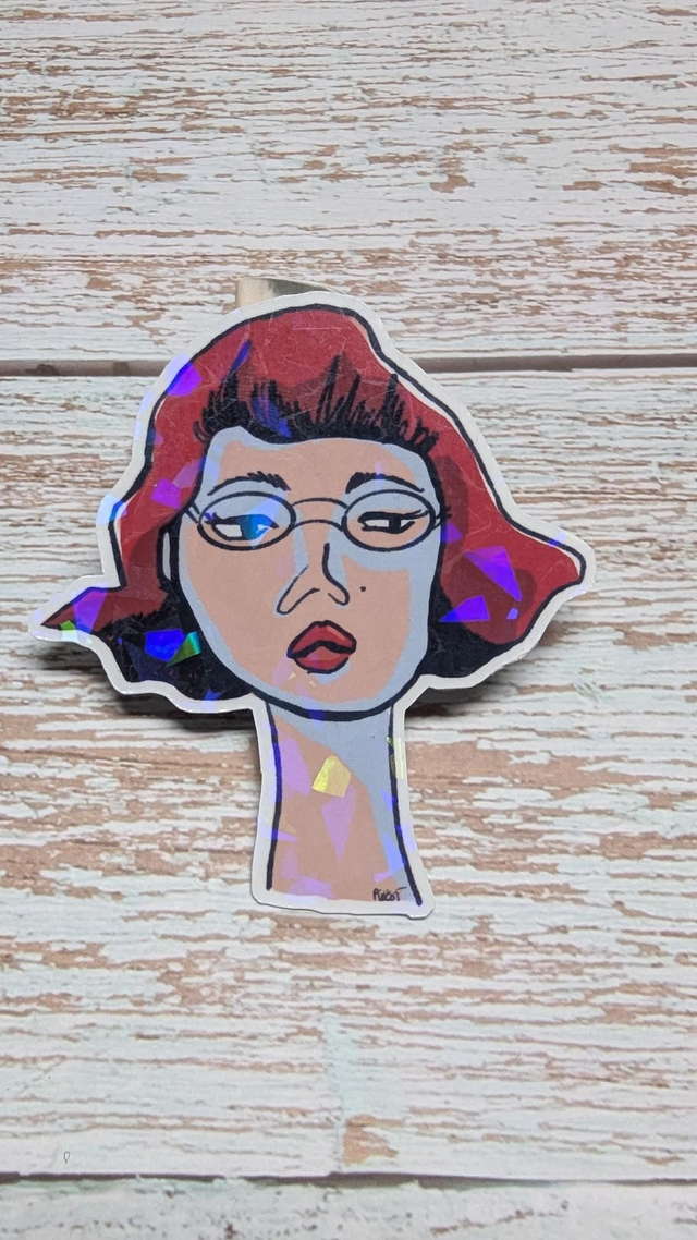 Sticker "Redhead"