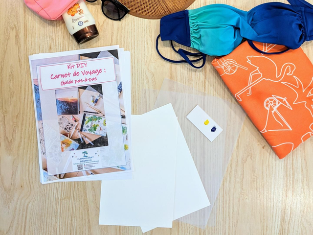 🌎 Mini-Kit Carnet de Voyage DIY