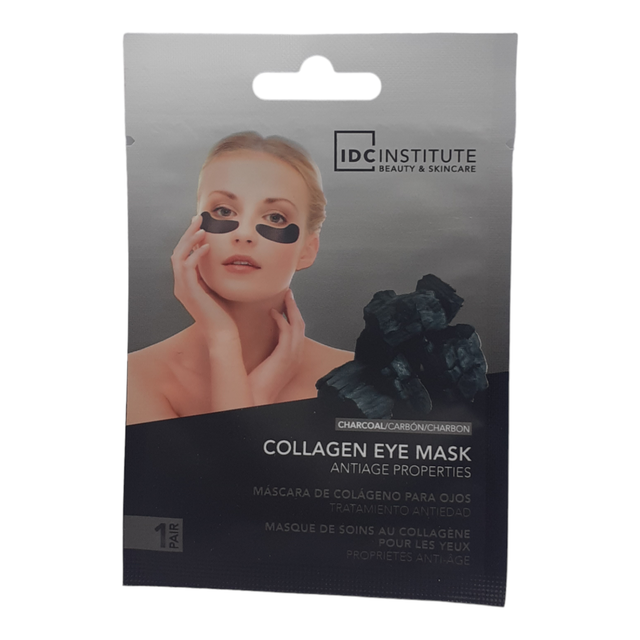 masque pour les yeux au charbon collagène