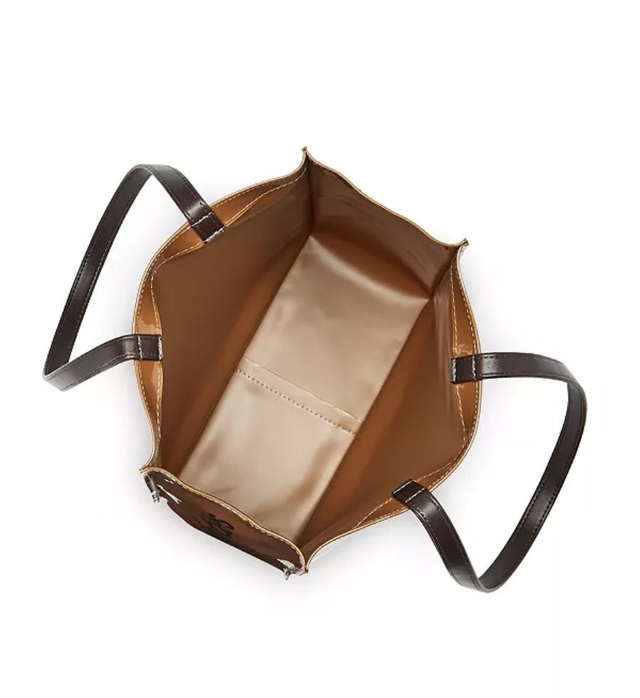 Bloomingdale's Medium Brown Bag plus key pouch / purse