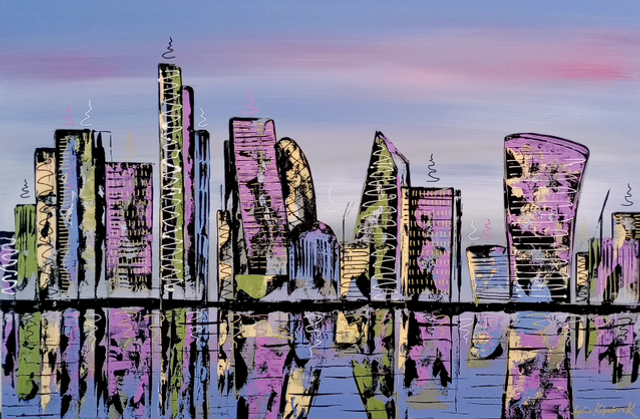 ‘Summer City’ Original Painting