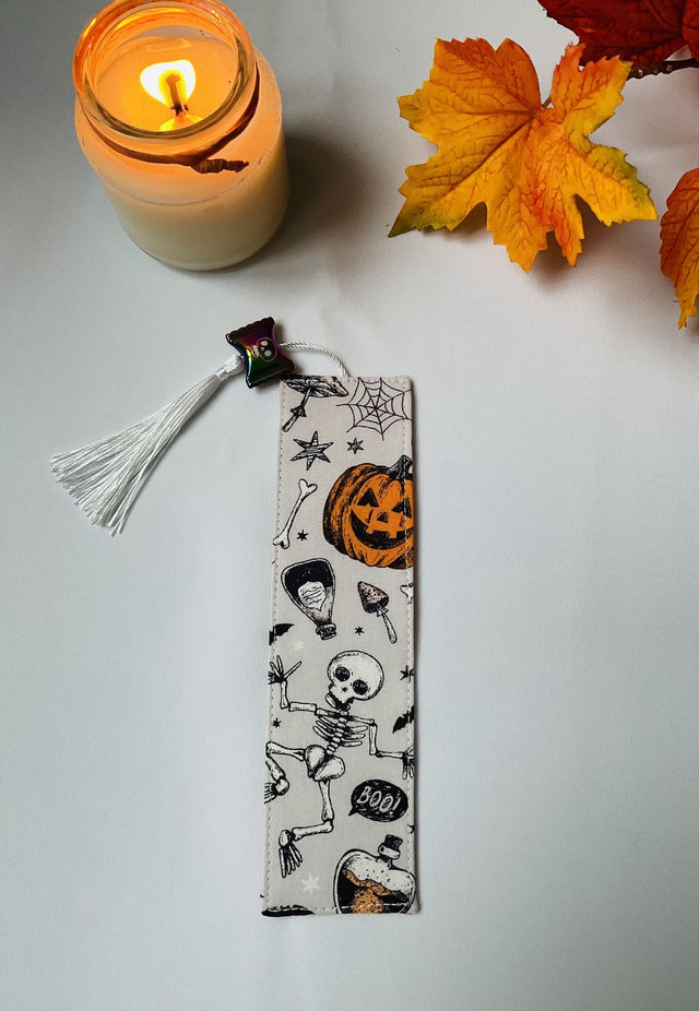 Marque-page squelette