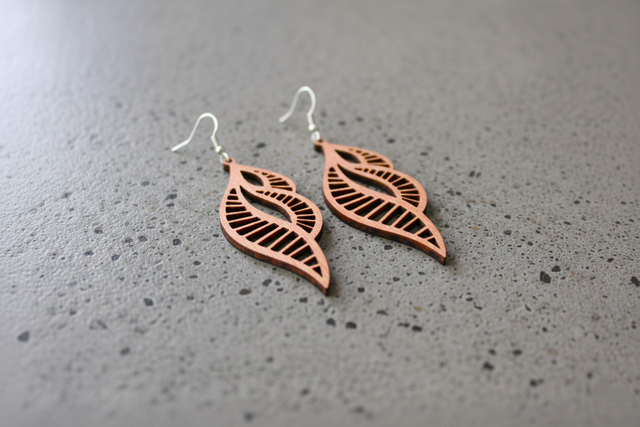 BOUCLE D'OREILLE N°33 : Cocon #2