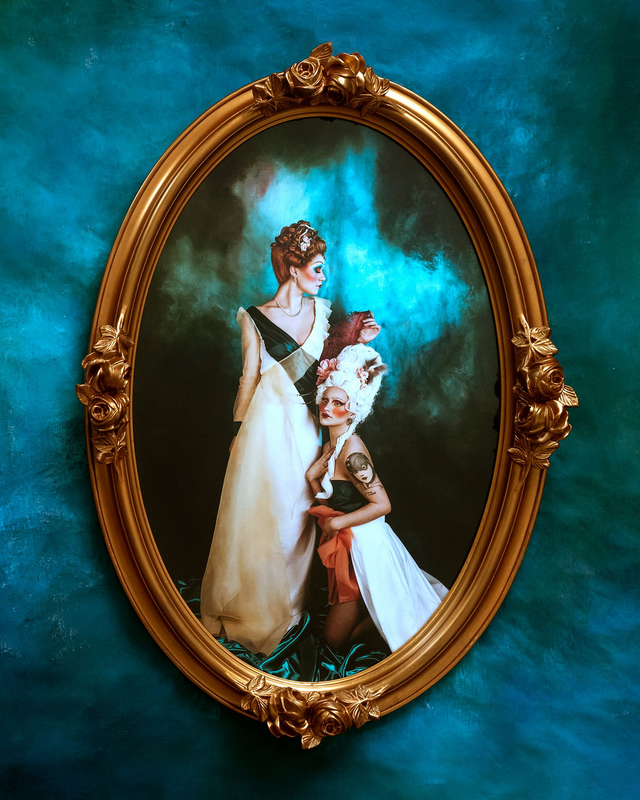 Tirage "Les Duchesses" encadré