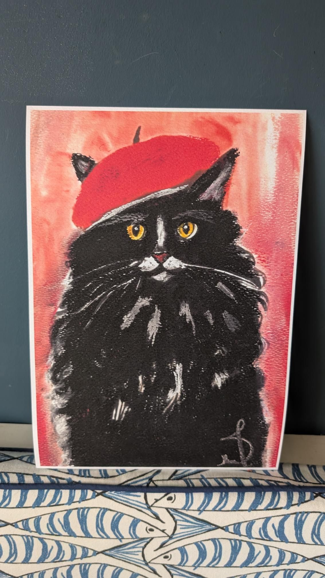 Art Bijou the French Cat Creative Cats by Wendy 