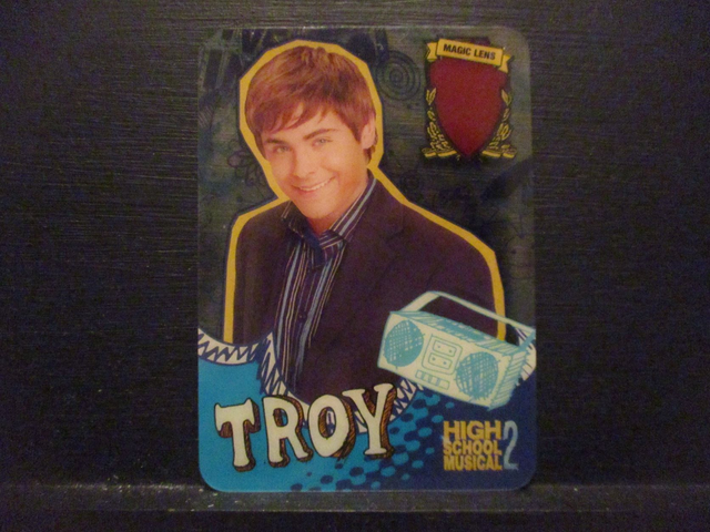 Troy - High School Musical 2 Special Screen Original Trading Card #SC24