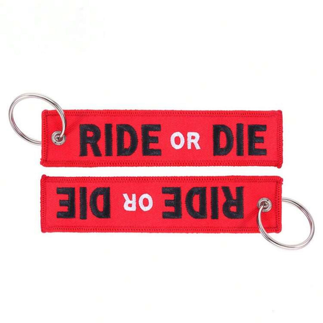 Ride or Die Kulcstartó 