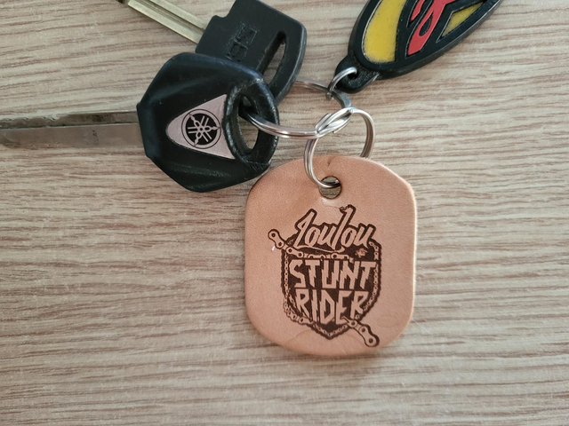 Porte-clefs cuir Loulou