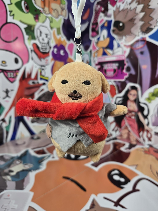 Homeless Dog Keychain