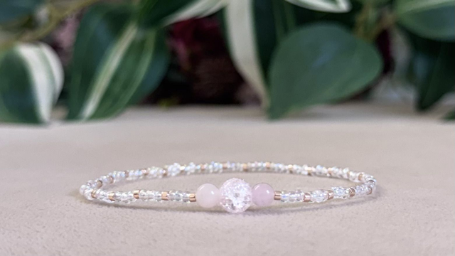 Bracelet | Quartz Rose - Trio Unique 2