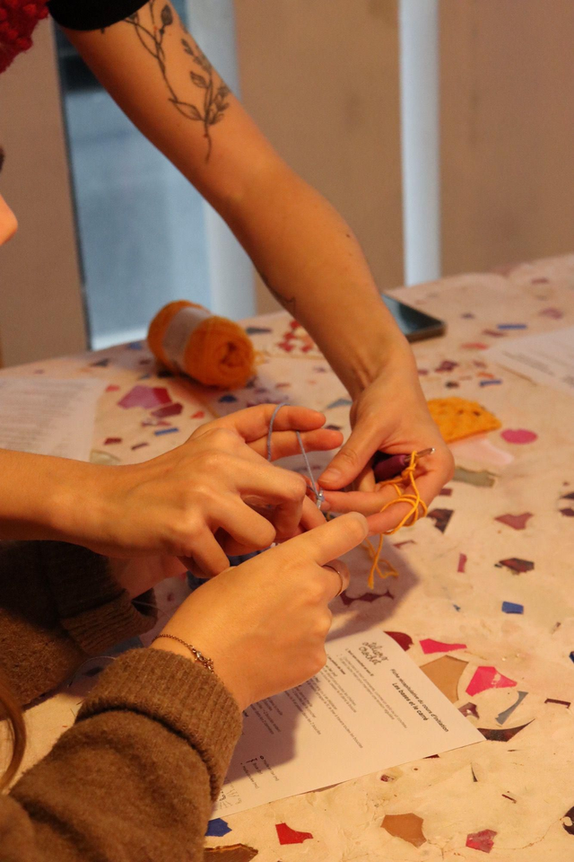 MAR.17 Mars  18H-20H • atelier crochet 