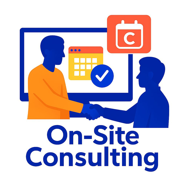 Consulenza On-Site: Supporto Personalizzato con Prenotazione Diretta