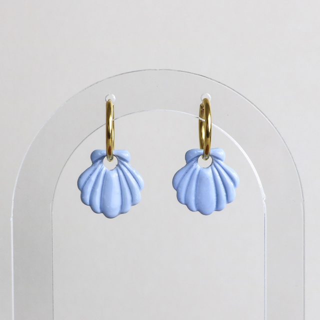 Boucles d'oreilles coquillages
