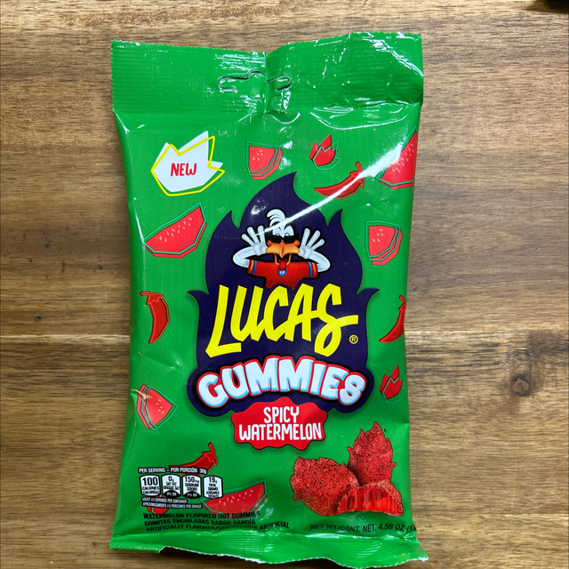 Lucas Gummies Spicy Watermelon 130g (Mexico)
