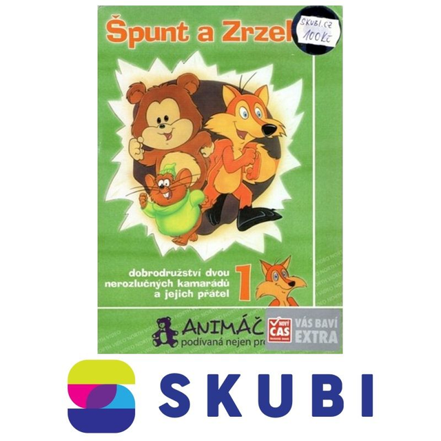 DVD Špunt a Zrzek 1 - Dobrodružství dvou nerozlučných kamarádů a jejich přátel