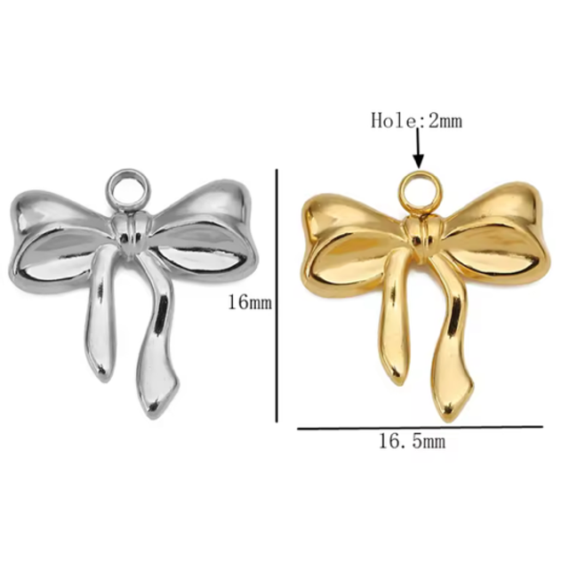 Charm fiocchetto 