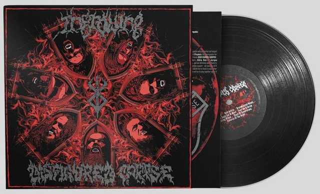 INGROWING / DISFIGURED CORPSE : One Two Three Four ... We Are Vampires (2024) Black LP