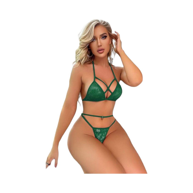 Set de Lencería Esmeralda - Verde