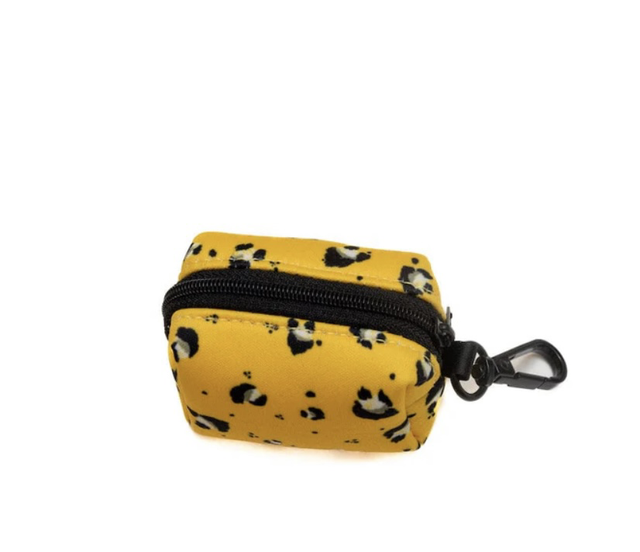 Funk The Dog Poo Bag Pouch - Mustard Panda