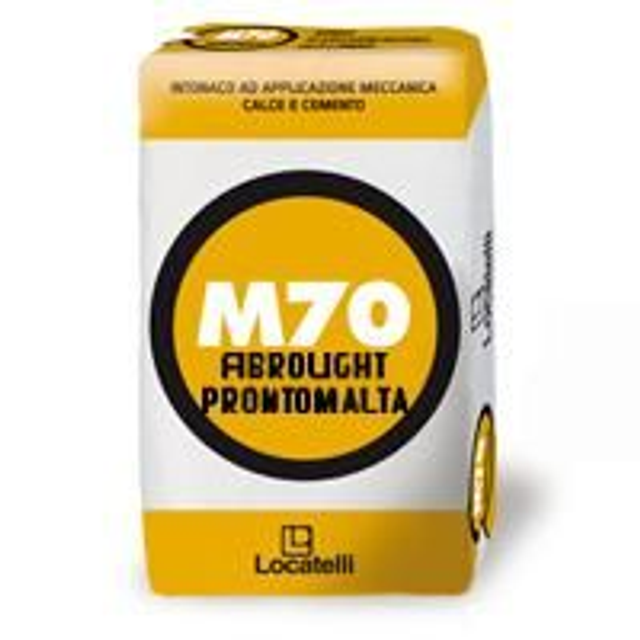 Malta M70 Intonaco Fibrato kg. 25