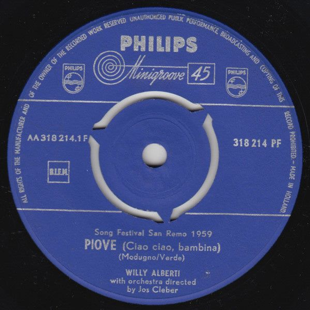 Willy Alberti - Piove (Ciao Ciao, Bambina)