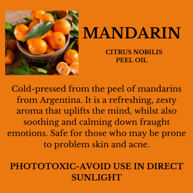 MANDARIN ESSENTIAL OIL