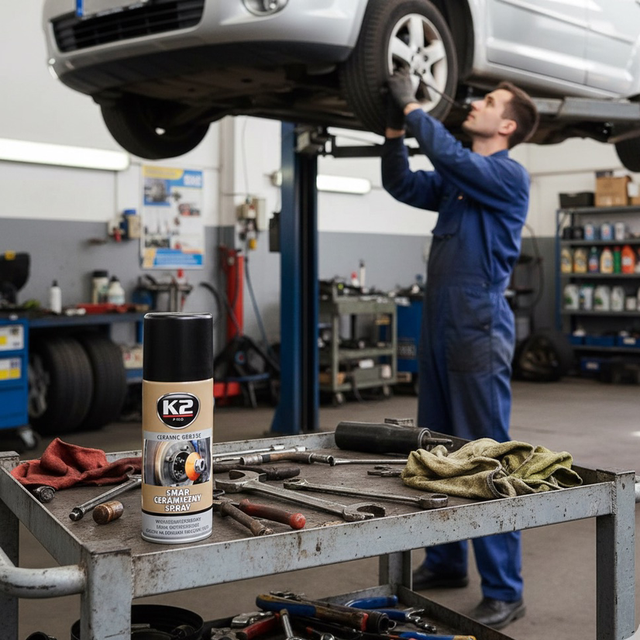 K2 KERAMICKÉ MAZIVO 400ml - Keramické mazivo pro šrouby a spoje K2 W124
