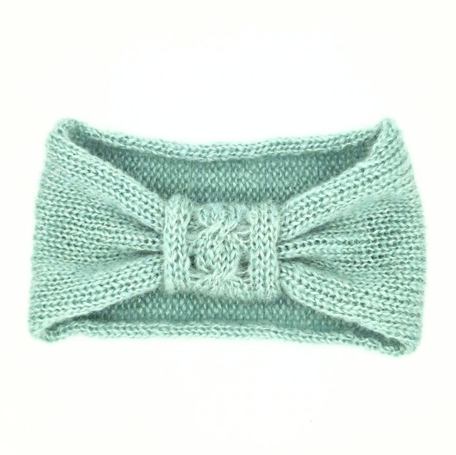 Bandeau Cache Oreille Mohair et Soie