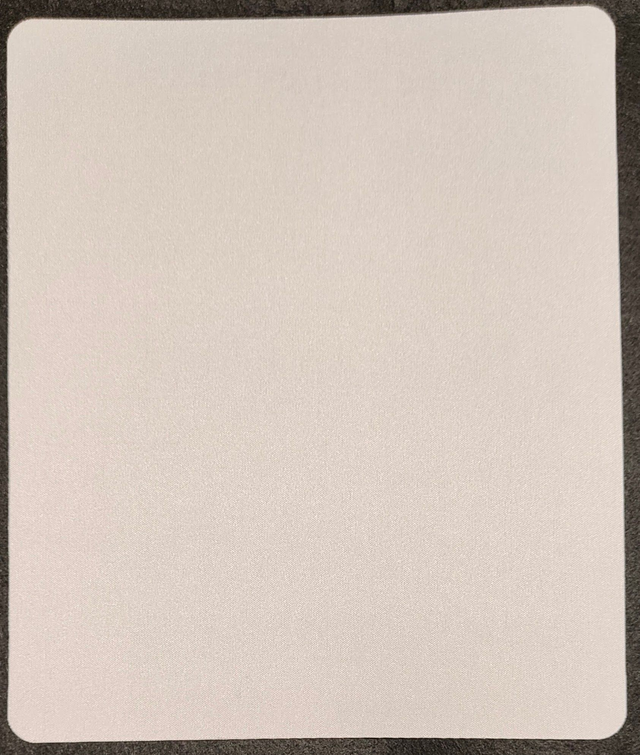 Tapis de souris blanc 20X24 cm