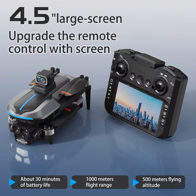 AE8 GPS Camera Drone 5G - Large Screen Remote Control
