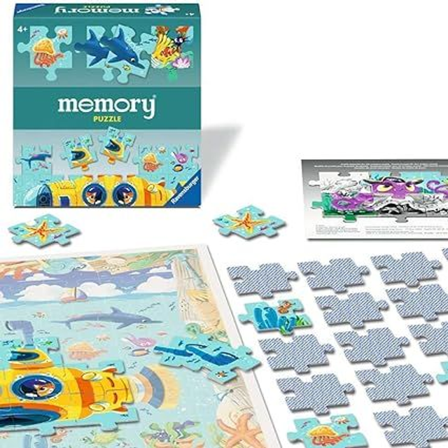 Ravensburger Mémoire Puzzle Le monde sous-marin