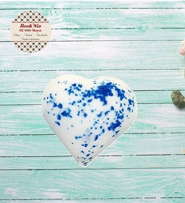 Coeur effervescent " Blue sensation "