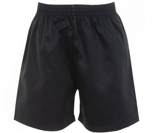 Black PE Shorts