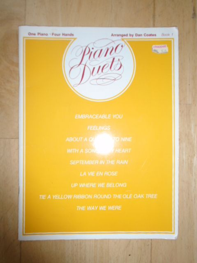 Piano Duets arranged by Dan Coates book 1