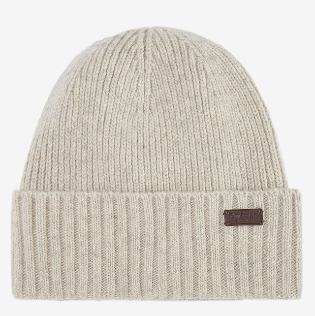Barbour Carlton Beanie Light Grey