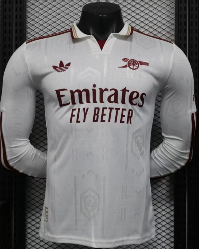 Player Version Arsenal 25/26 Third Long Sleeves