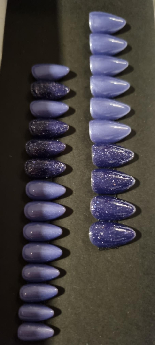 Lavande glitter Amande xs