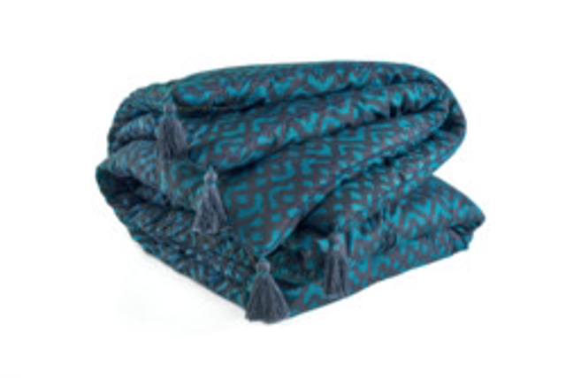 ÉLITIS Sintra Blue Night / Plaid 105 x 240 cm