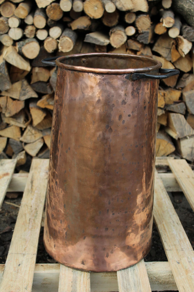 Handmade Copper Umbrella Stand rustic for Your Entryway