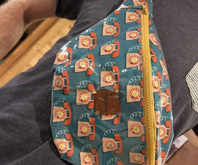 Sac banane « téléphones»